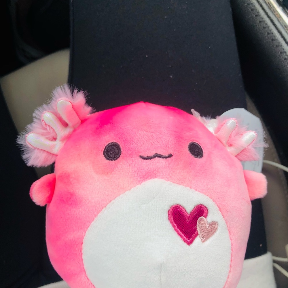 NWT valentines Squishmallow Axolotl 5” - Picture 2 of 3